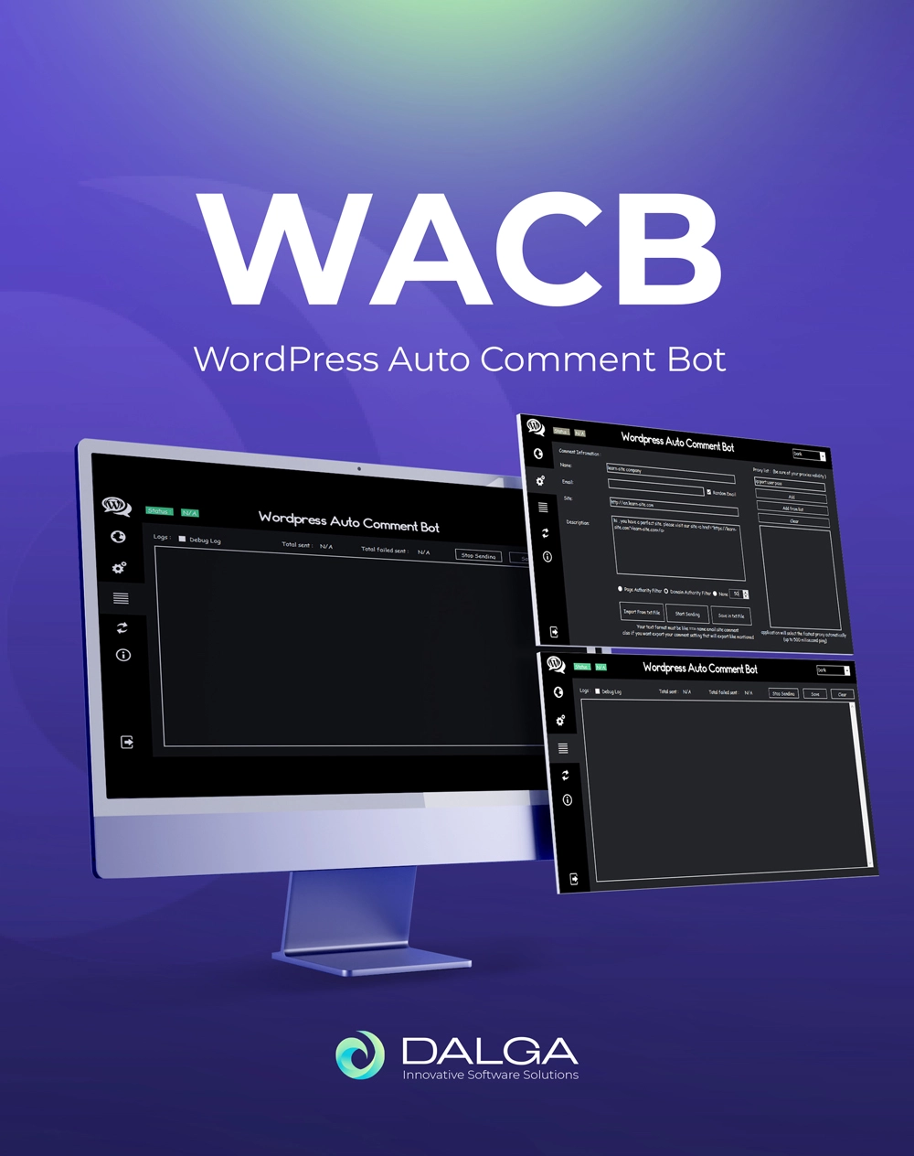 WordPress Auto Comment Bot, automatic backlink building tool
