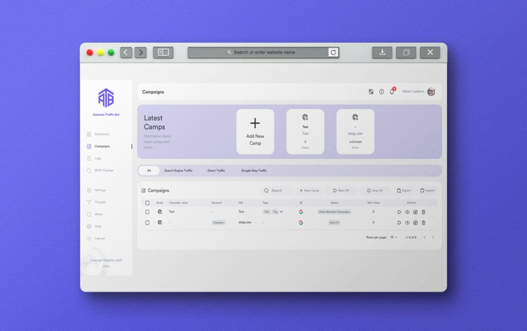 Awesome Traffic Bot 2.0 on Mac