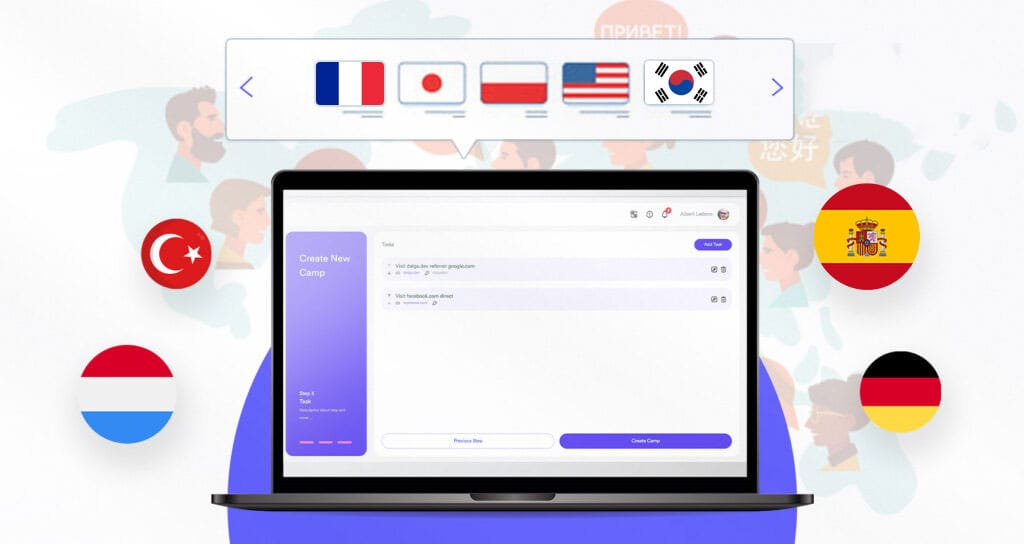 Multilingual support in Traffic Bot V2