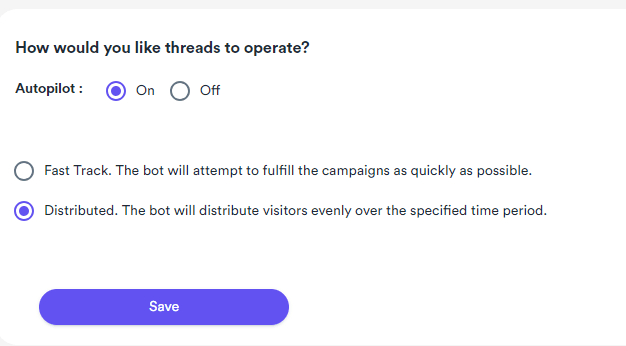 Awesome Traffic Bot dashboard — the product you promote as a Dalga affiliate