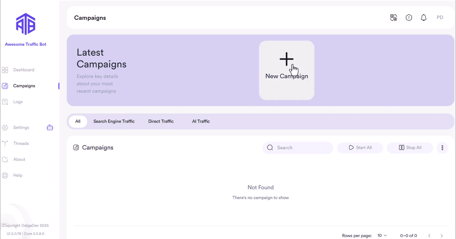 Create a Gemini Campaign in ATB