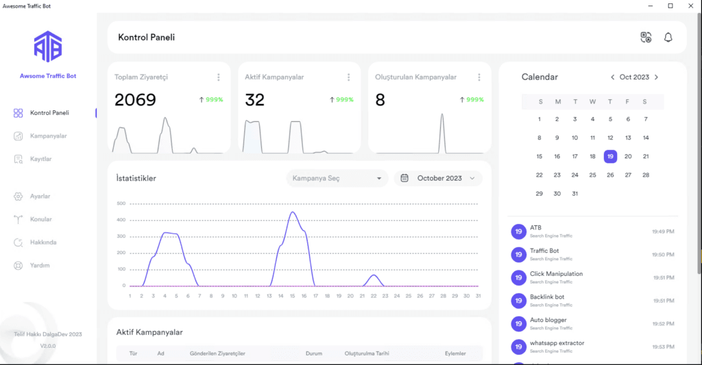 Awesome Traffic Bot - Dalga