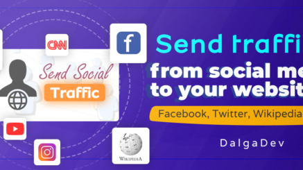 Send social traffic to your website