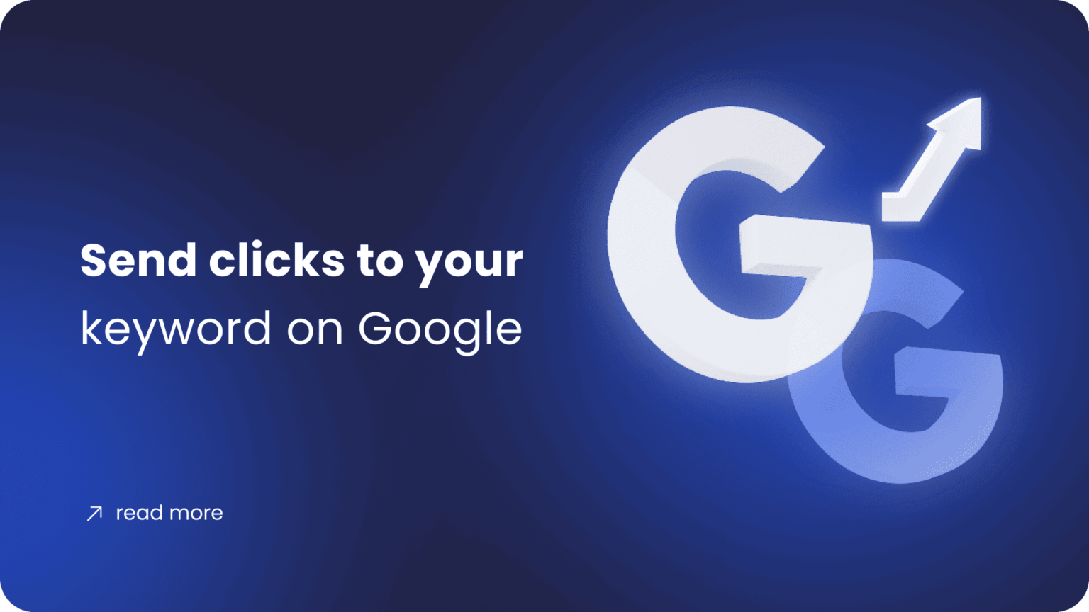 Send clicks to your keyword on Google with Awesome Traffic Bot
