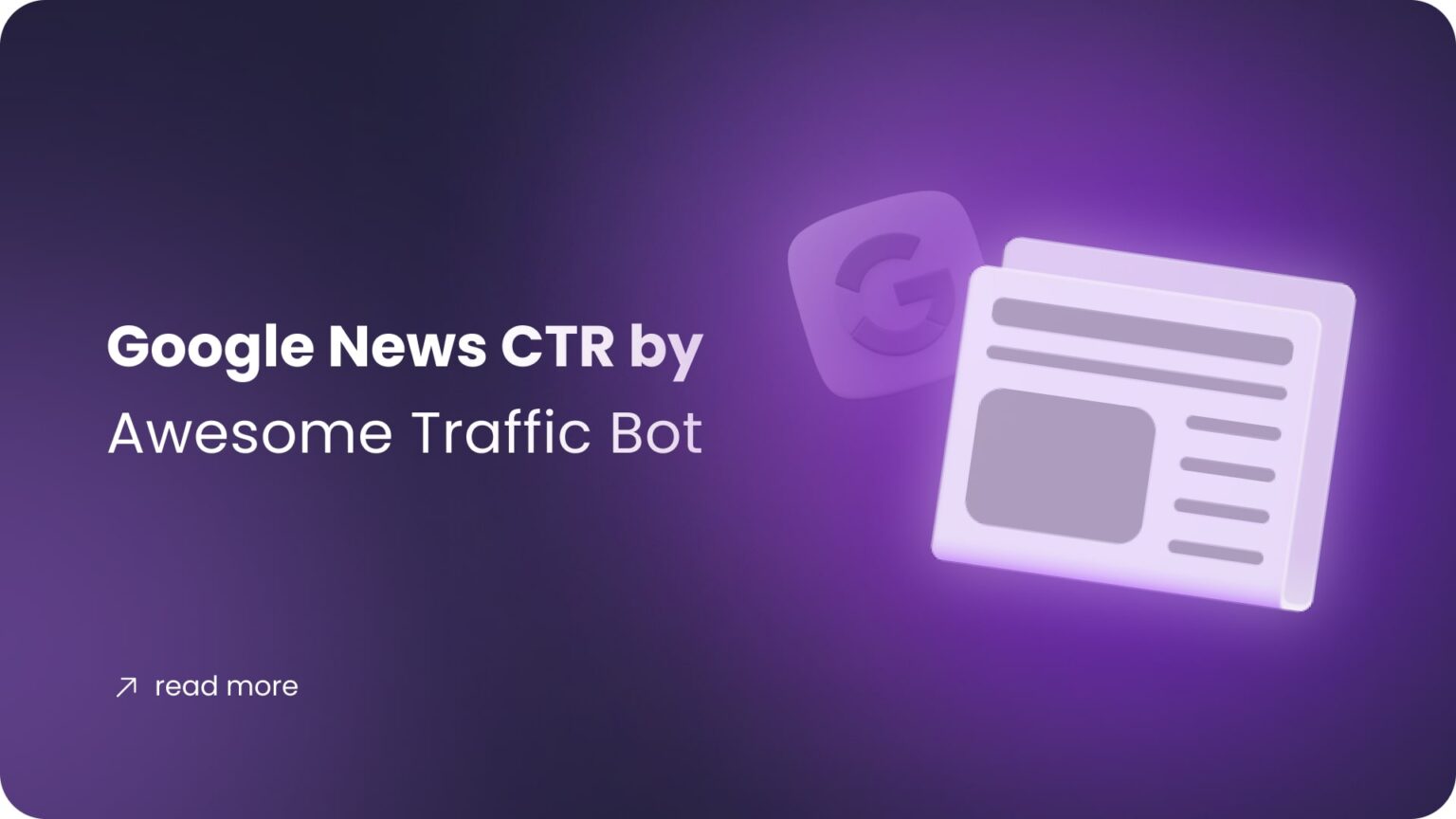 Google News CTR by Awesome Traffic Bot