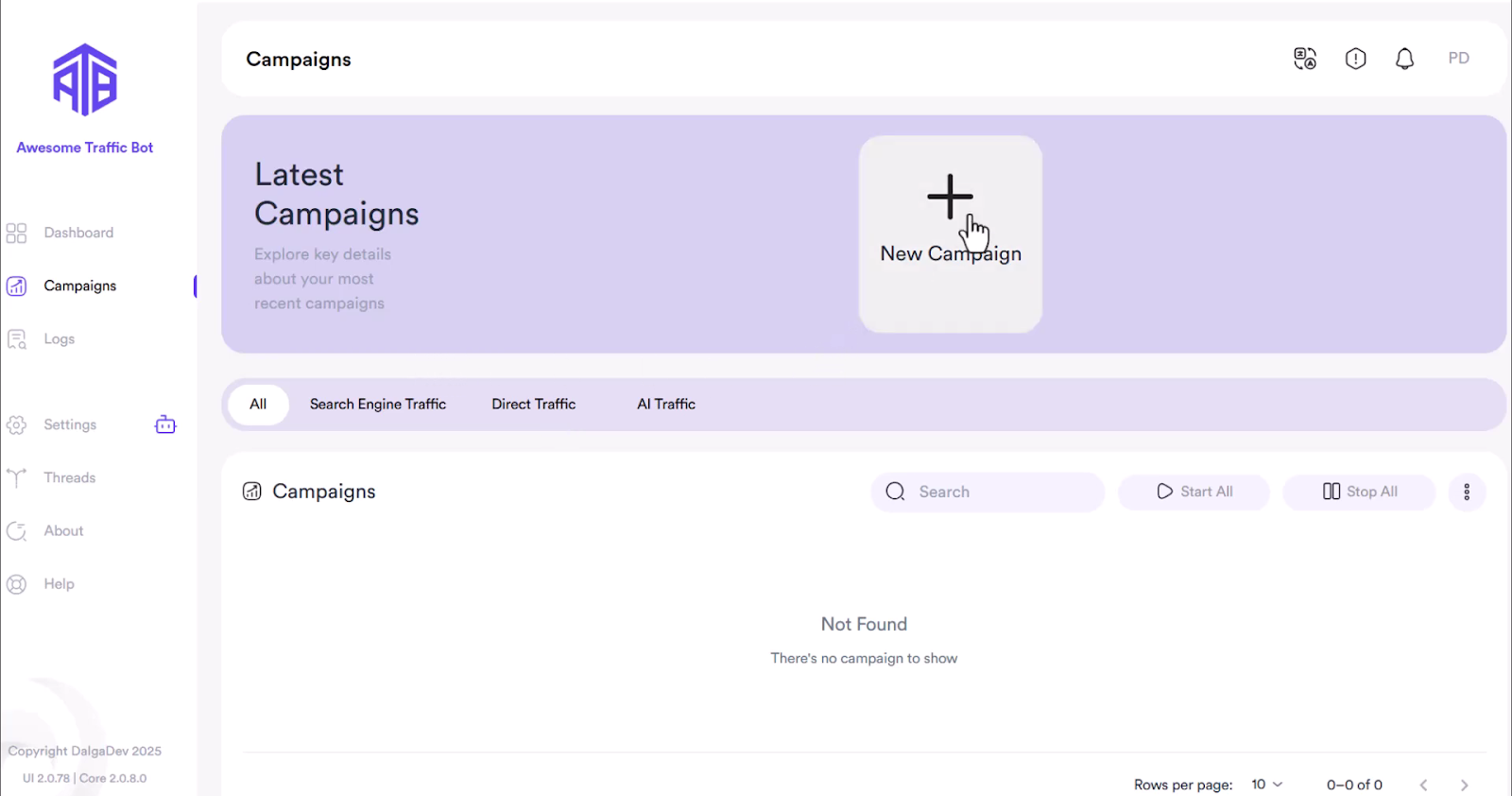 Create a Gemini Campaign in ATB